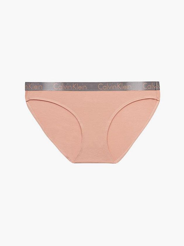 Calvin Klein USA Bikini - Radiant Cotton Womens Briefs Pink 3150468-JP